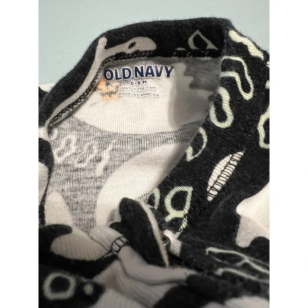 Old Navy Halloween 2-Way-Zip Sleep & Play‎ Footed One-Piece Size 6-9m